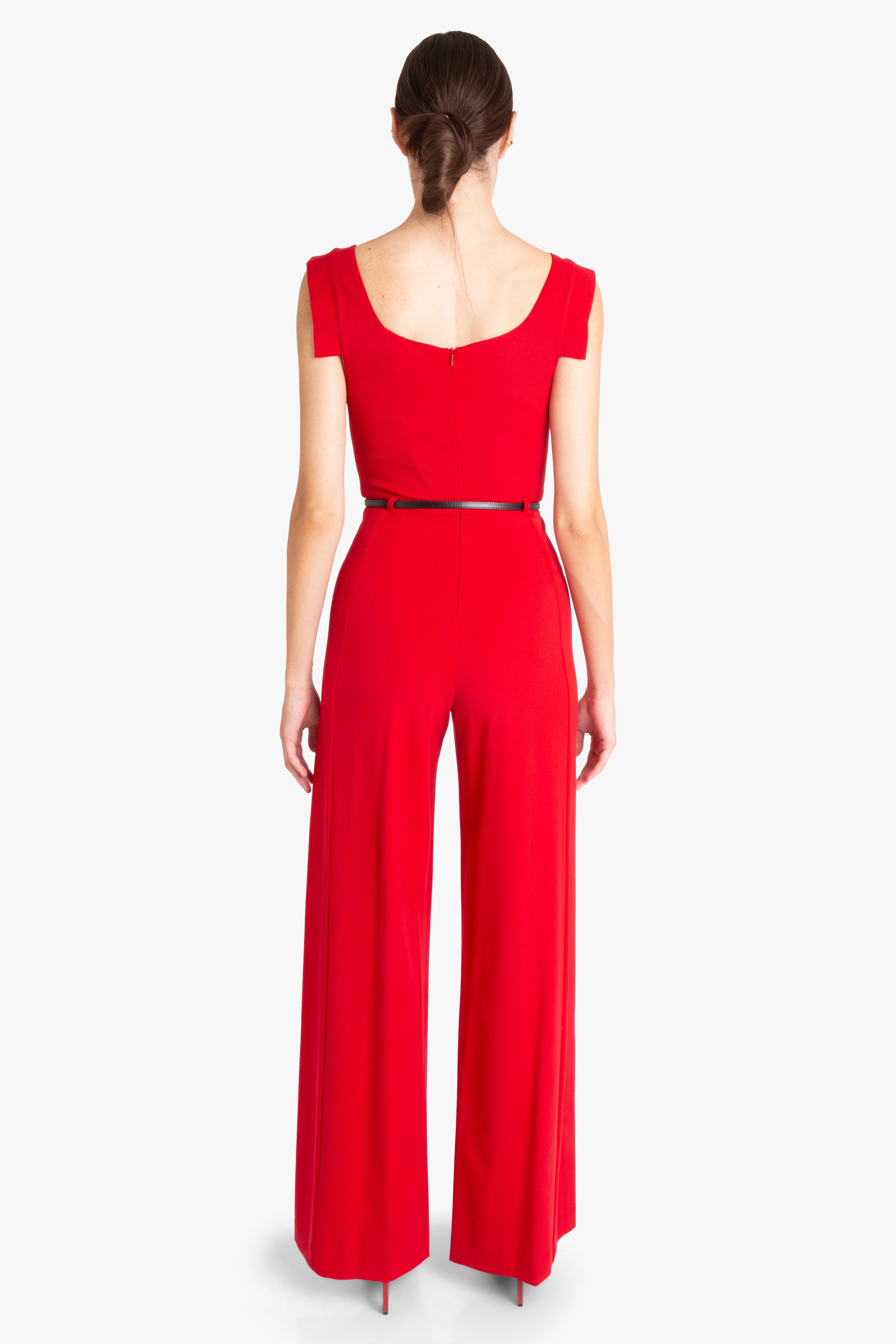 Jackie O Jumpsuit | Black Halo