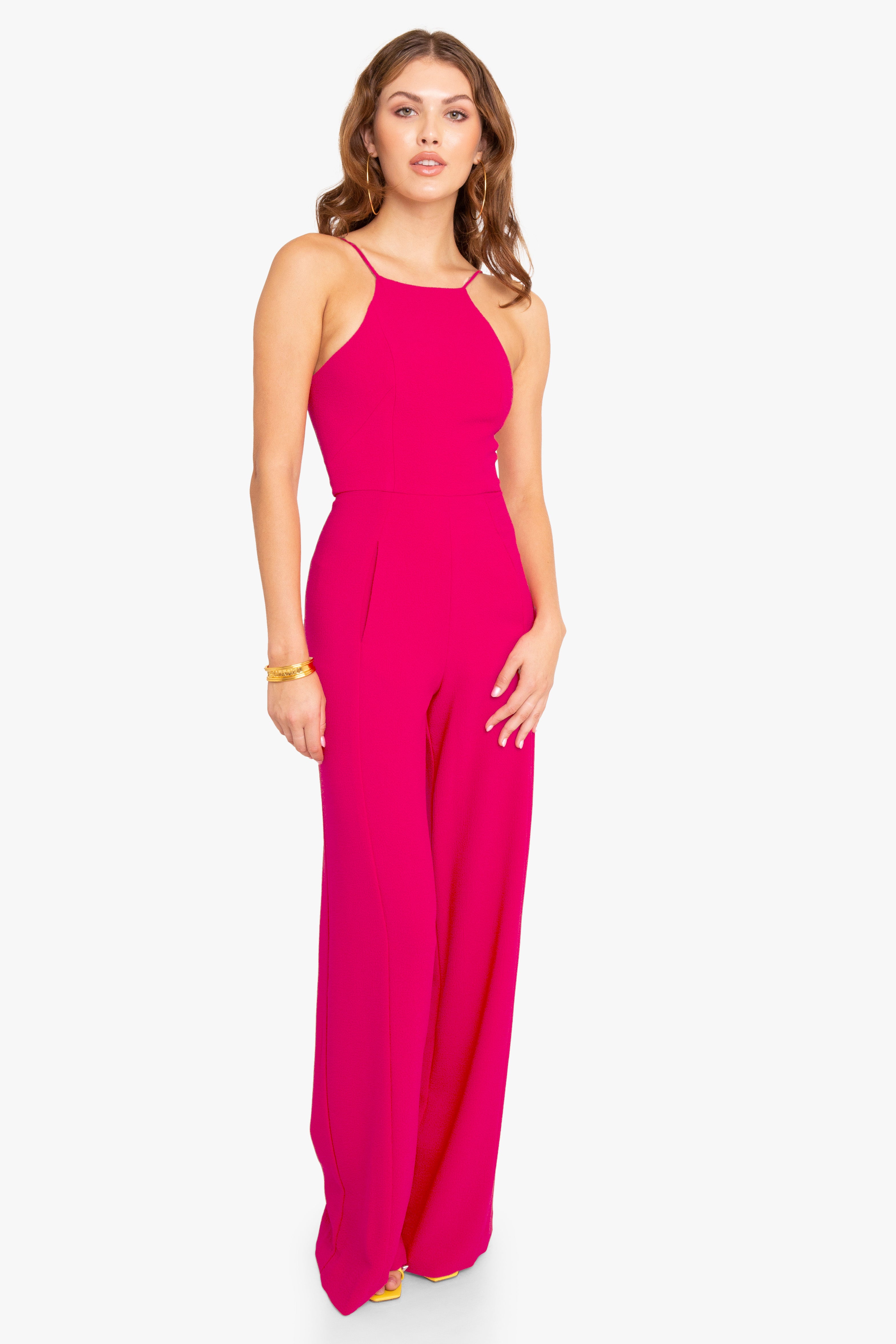 Maximus Silk Jumpsuit With Ombre Dye – Delos