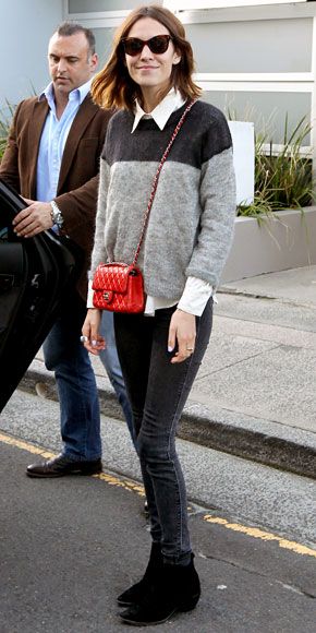 Celebrity Bag: Alexa Chung's Small Chanel Classic Flap – The Bag Hag Diaries