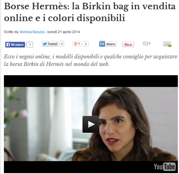 Borse Hermes Birkin Video April 24, 2024