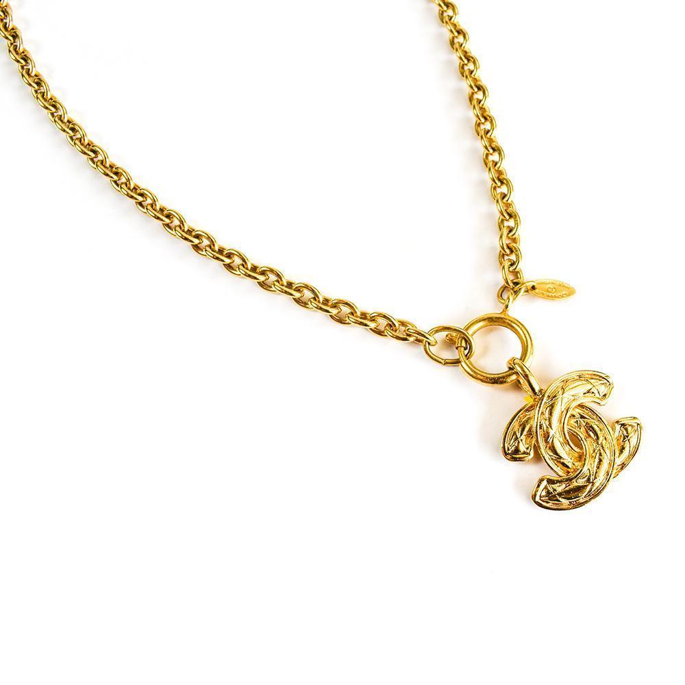 Chanel Double C Toggle Necklace – The Vintage Contessa