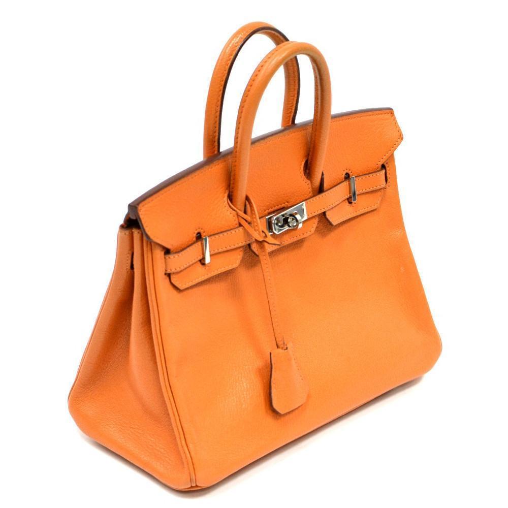 Authentic Vintage Hermes Birkin Bag Handbags in Orange Ardenne Leather – The Vintage Contessa