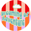 Dreaming Of Adventure Candle Logo