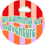 Dreaming Of Adventure Candle Logo