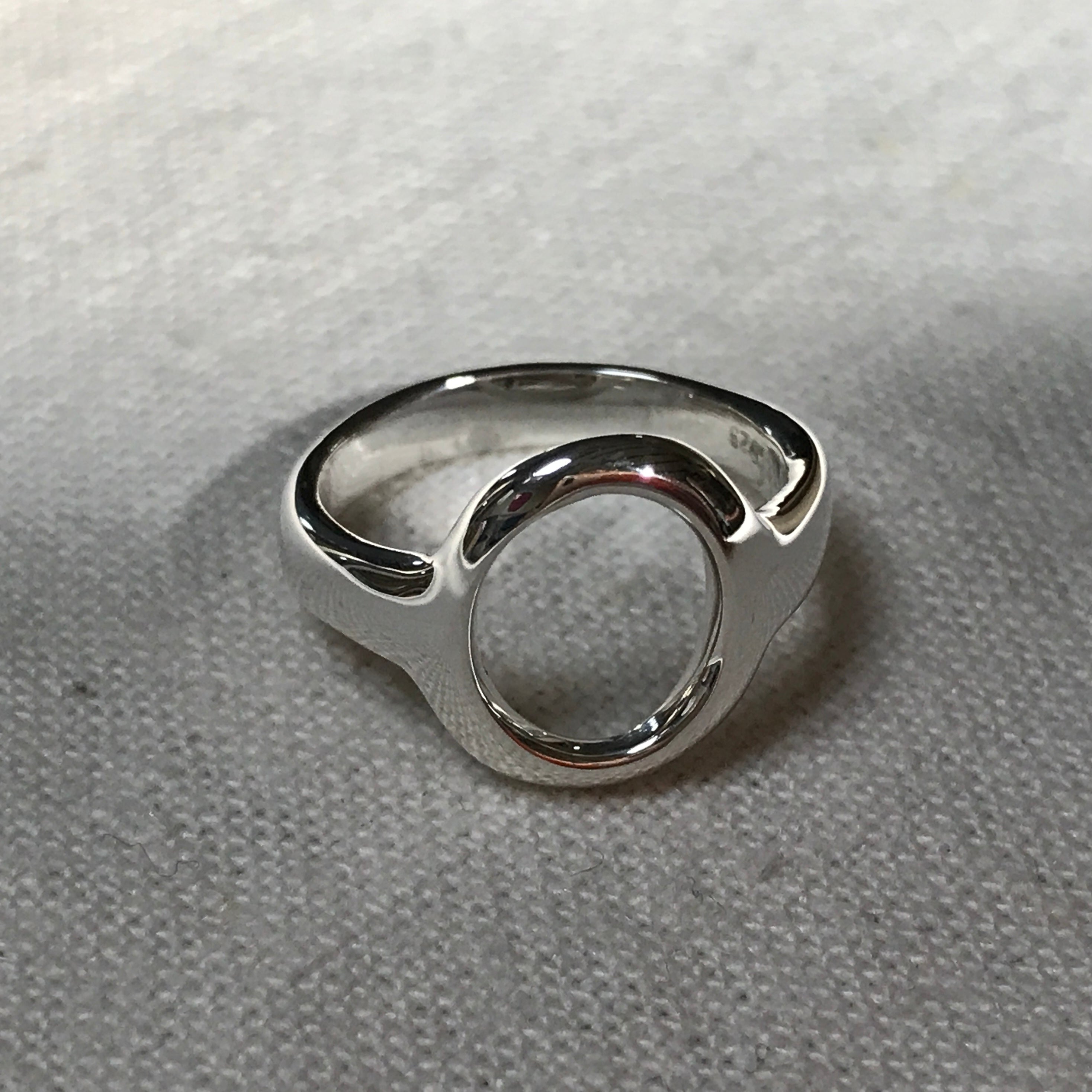 open circle ring