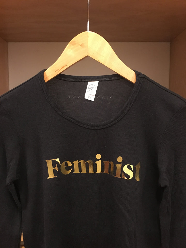 feminist tee shirt, long sleeve – dianakane