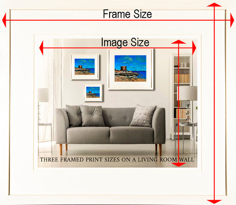 print frame dimensions