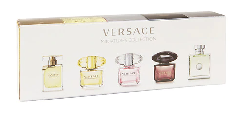 versace 5 piece mini set ladies