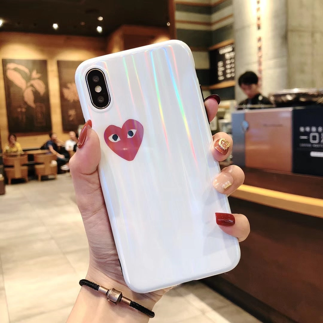 coque iphone xr comme des garcons play