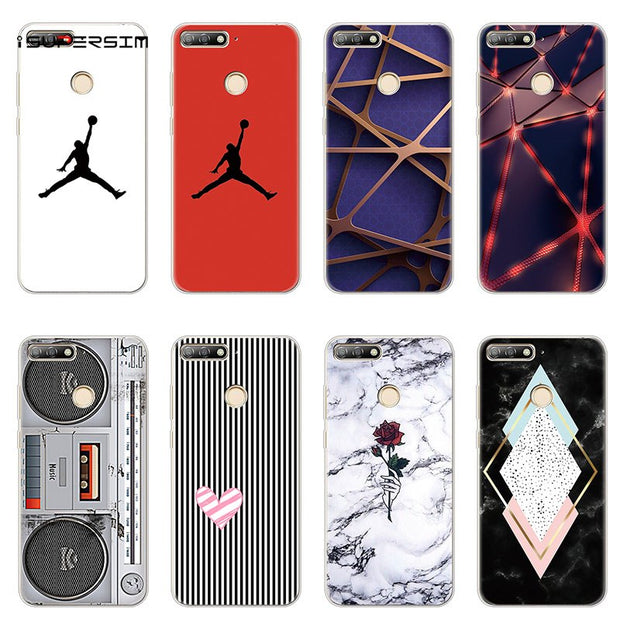 coque huawei y6 2018 basketball