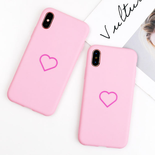pink shaped coque iphone 6