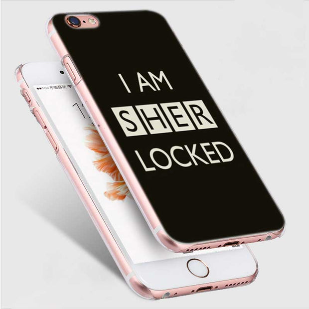 coque iphone 8 i am sherlocked