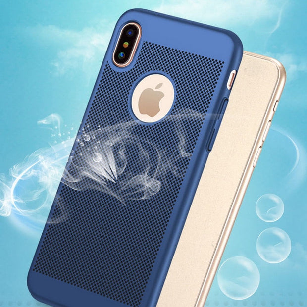 Ultra Thin Heat Dissipation Case For Iphone Xs Max Xr 10 Hard Case Coo Ferrum Cases