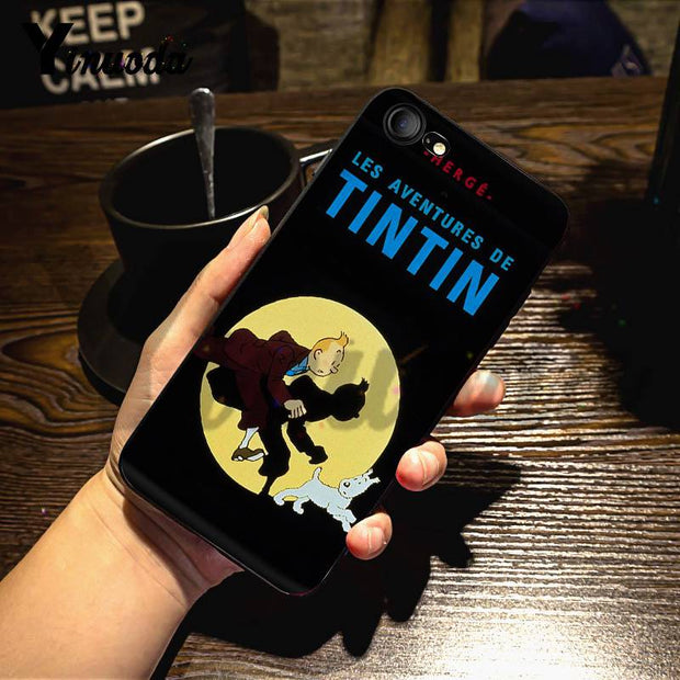 coque iphone xr tintin