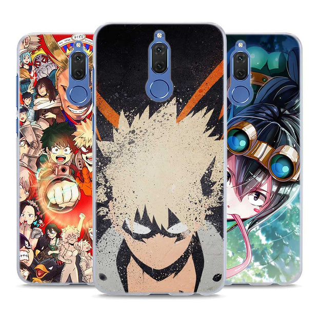 coque huawei p smart my hero academia