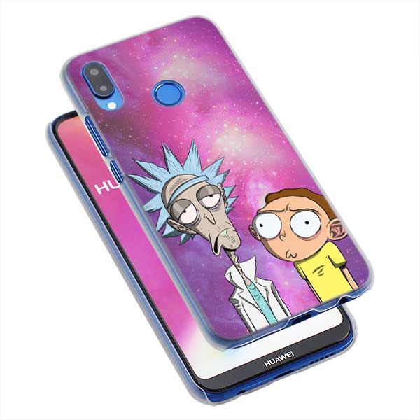 coque huawei p20 lite rick et morty