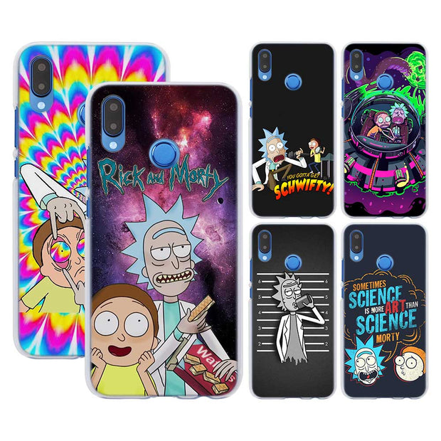 coque huawei p10 lite rick and morty