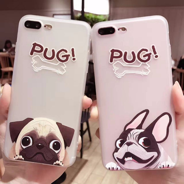 coque iphone 6 pug