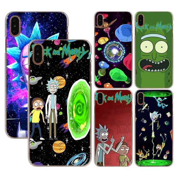 coque rick et morty iphone xs max