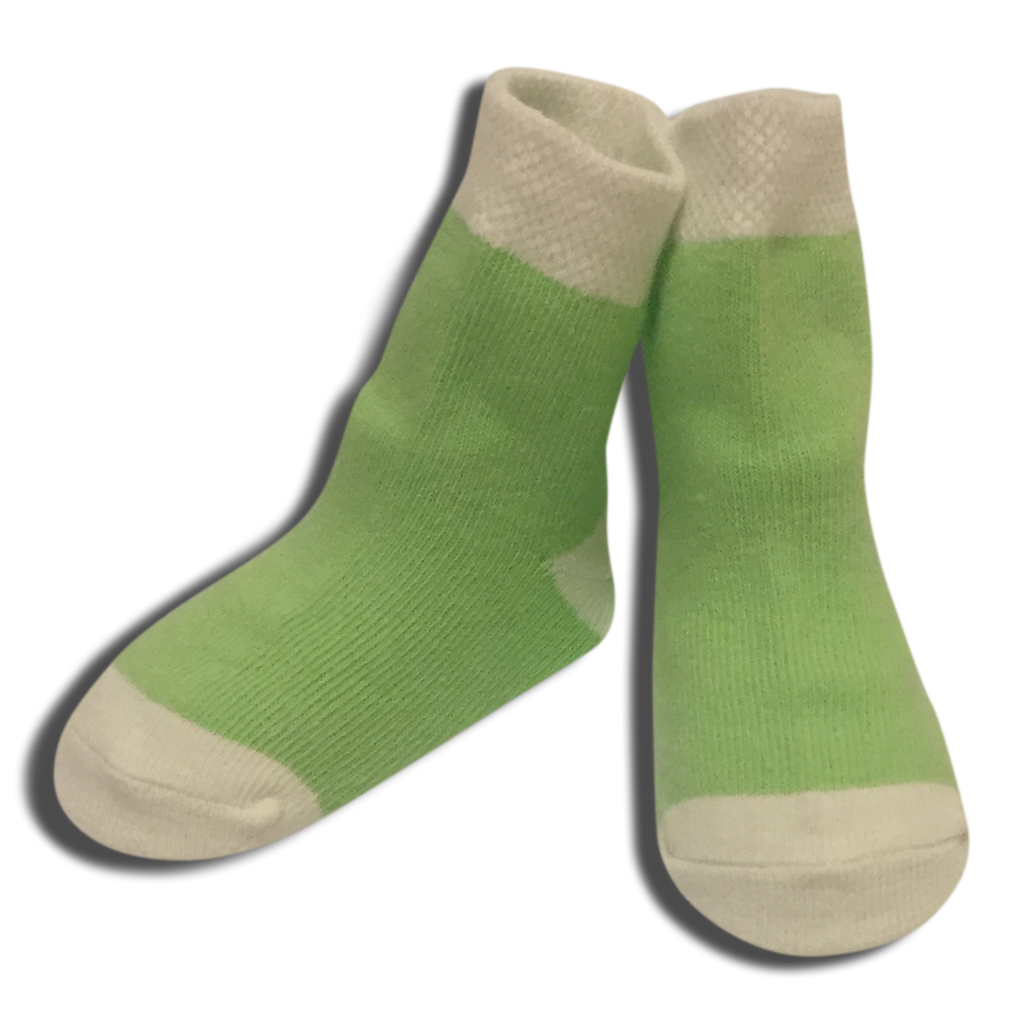 Baby Boys Lime Green Socks – wits+beaux