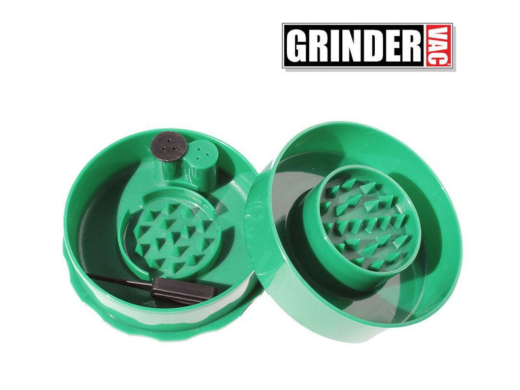 TightVac GrinderVac Plastic Smell-Proof Grinders