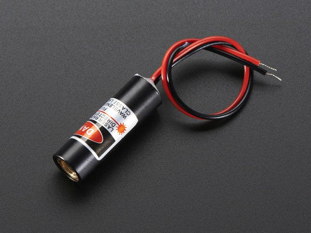 Laser a Linea 650nm Rosso 3V 5V dc diodo puntatore diode pointer