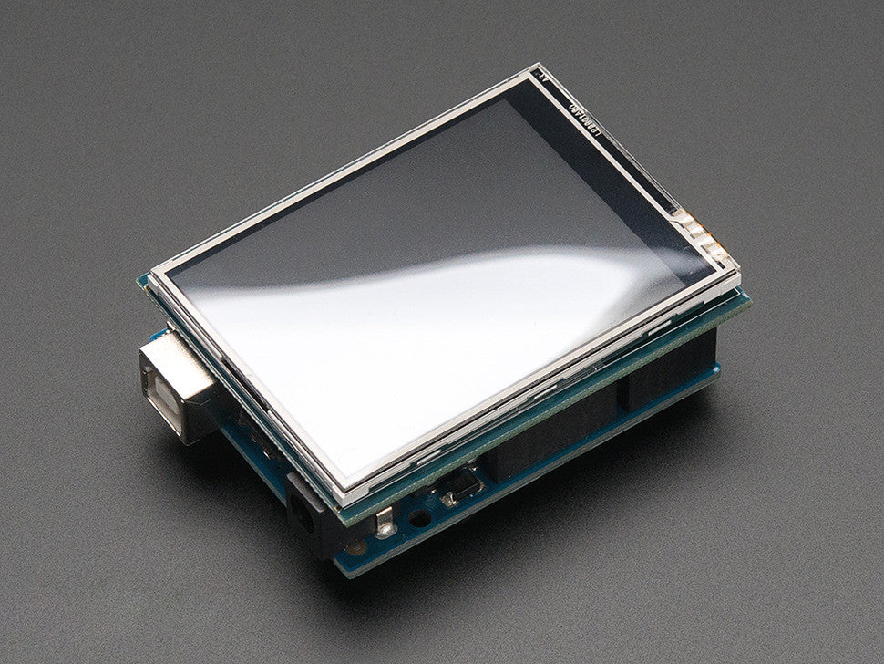 2.8 tft touch shield for arduino with resistive touch screen