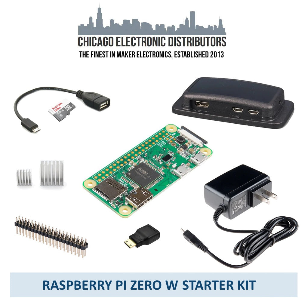 Raspberry Pi 2 Starter Kit w/ 7 LCD - RobotShop