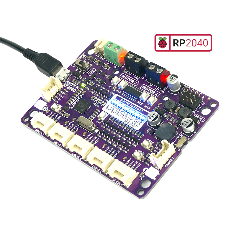 Maker Pi Rp2040 Simplifying Robotics With Raspberry Pi® Rp2040 6766