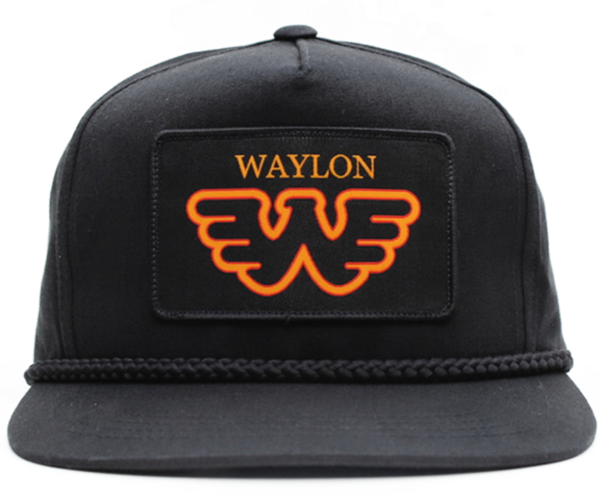 Waylon Jennings Flying W Snapback