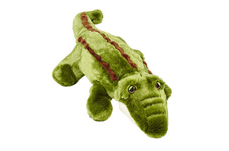 stuffed alligator dog toy