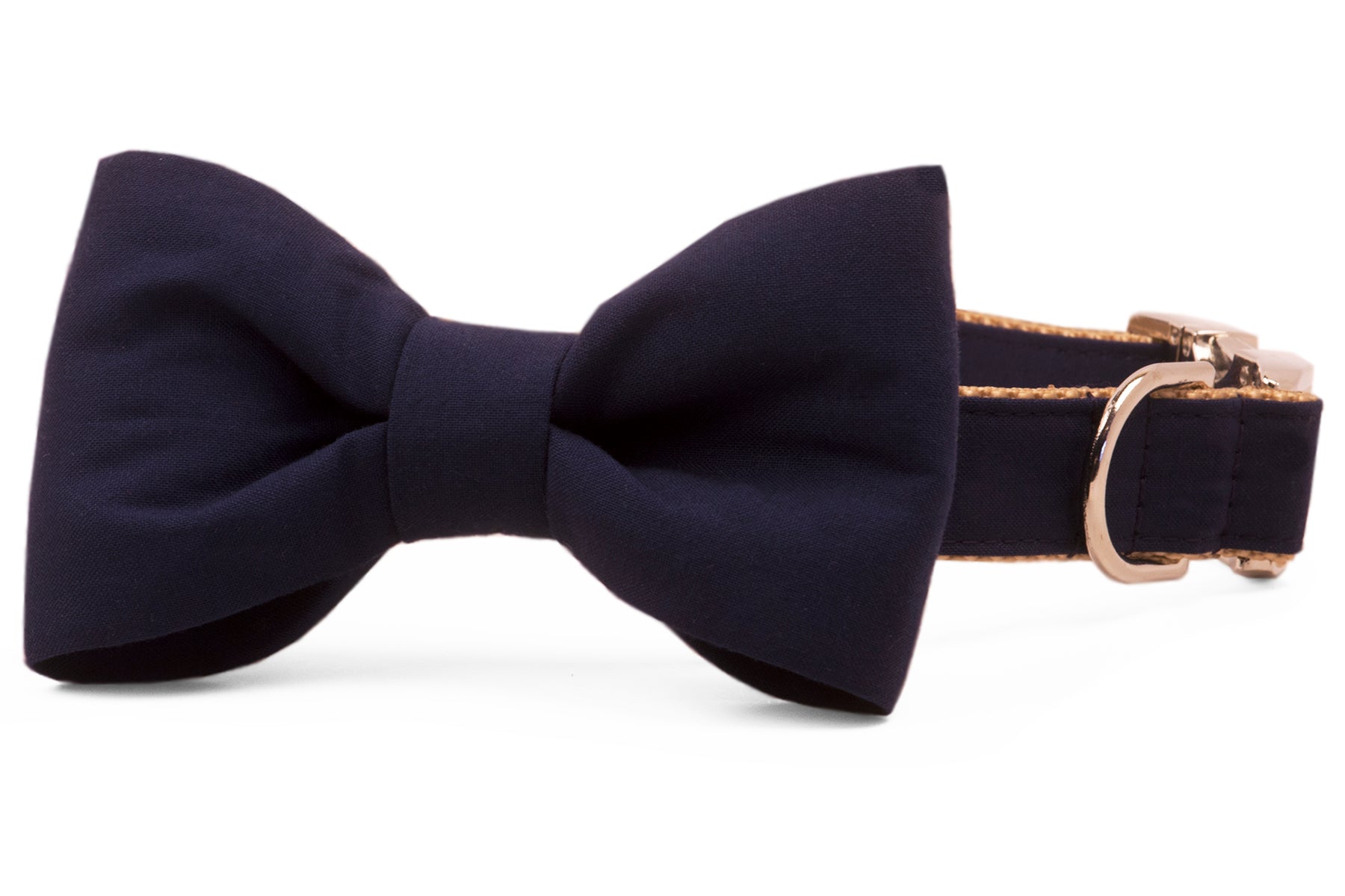 navy blue dog bow tie