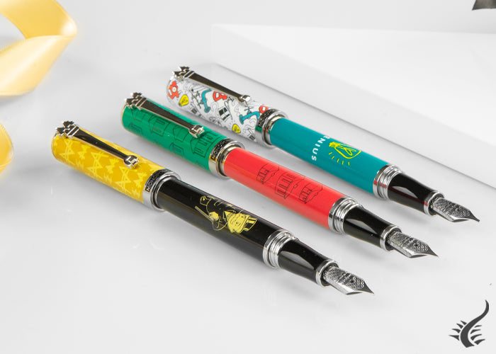 Montegrappa Monopoly Players Collection Tycoon, Landlord y Genius.