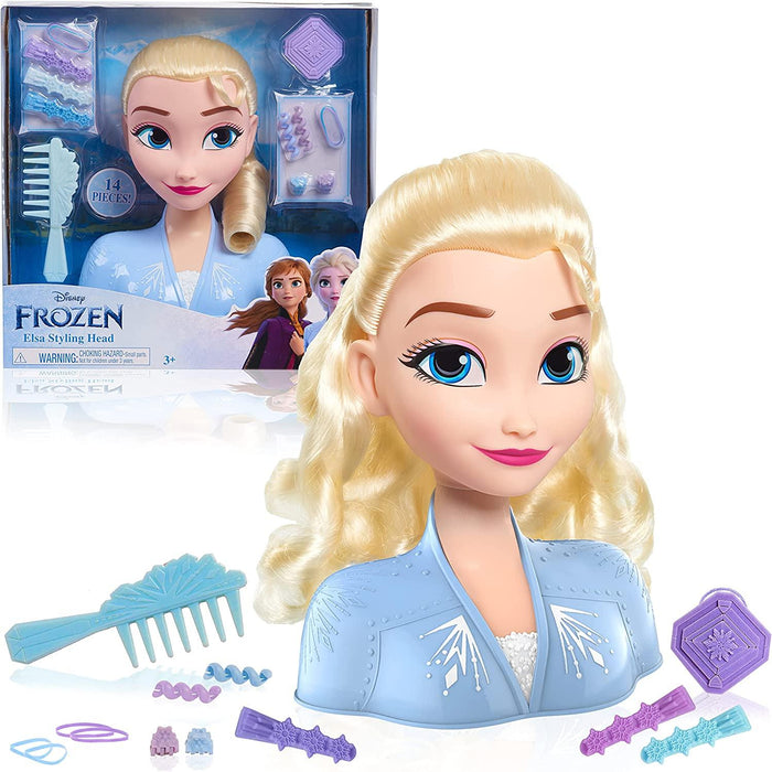 Disney Frozen 2 Basic Elsa Styling Head With Accessories – Kiddimax