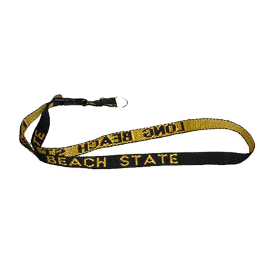 State Strap Lanyard Black/Gold, Neil – Long Beach State Official Store
