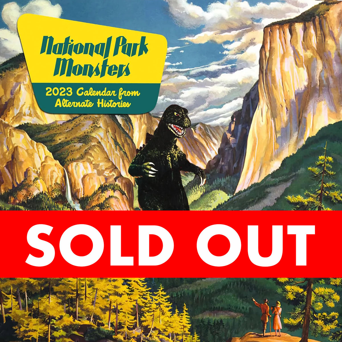 National Park Monsters Calendars are SOLD OUT but the Scam Continues