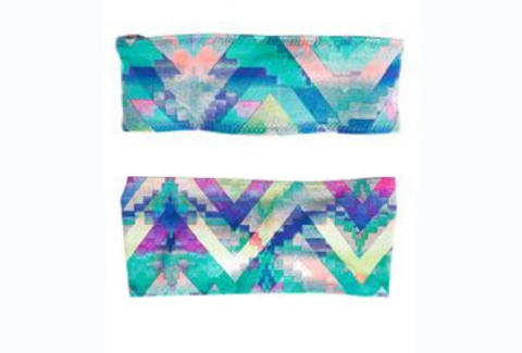 Aztec Bamboo Terry Lined Sweatband above Aztec Bamboo Terry Lined Sweatband