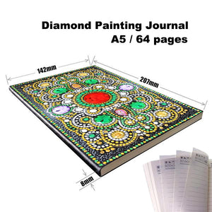 Diamond Painting Journal — Emerald Mandala