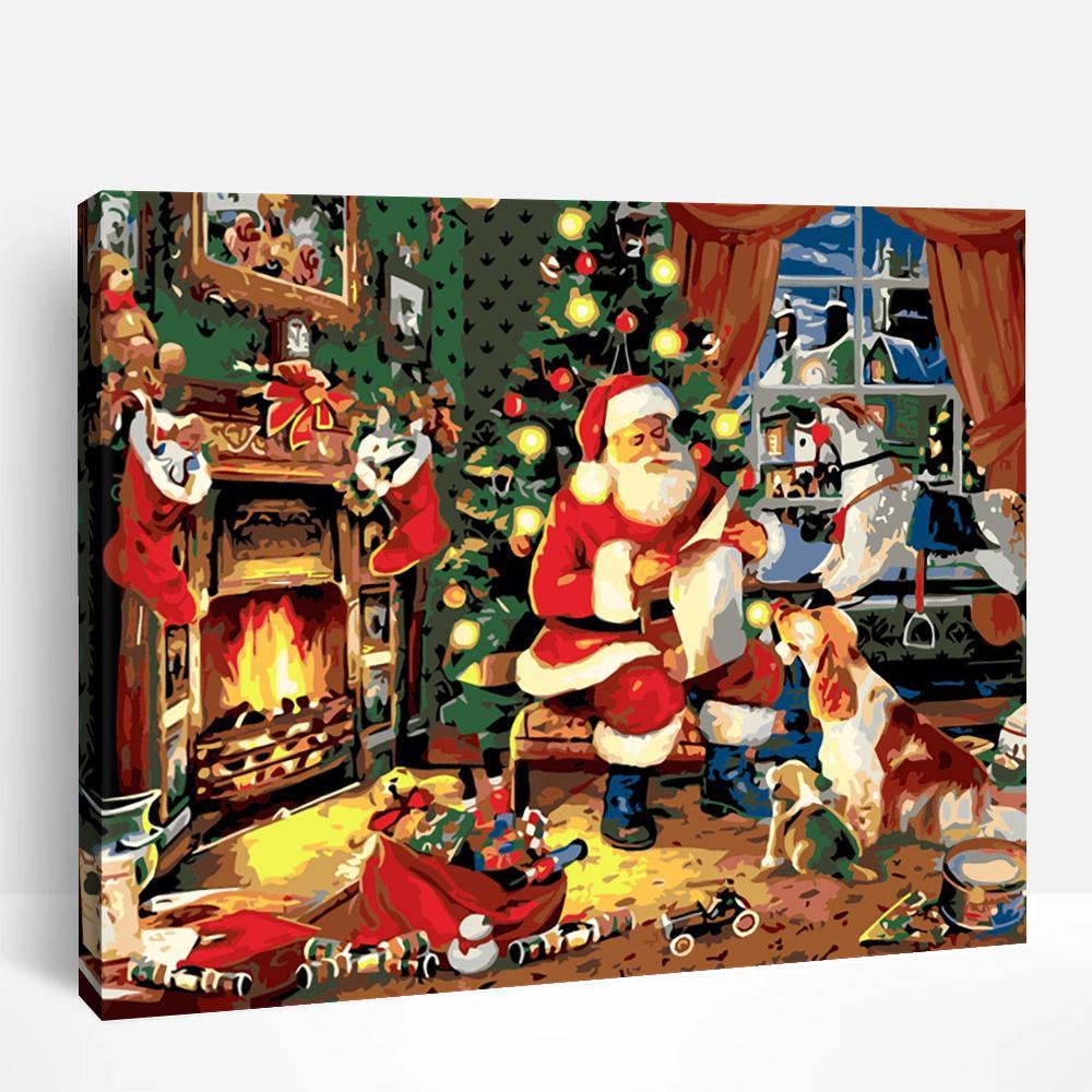 Christmas Paint By Numbers Diamondpaintingpro