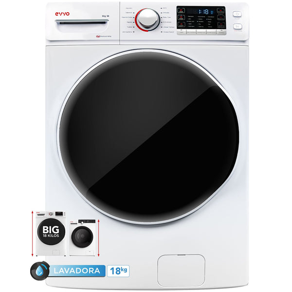 Insatisfactorio proteger muy agradable Máquina de lavar roupa EVVO Big 18 – EVVO HOME