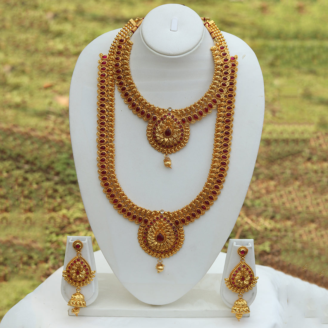 wedding necklace set