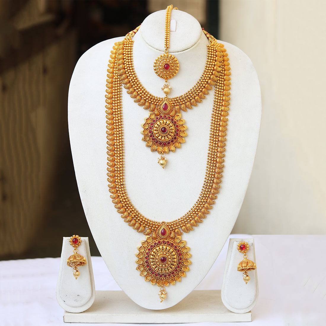 bridal jewellery set