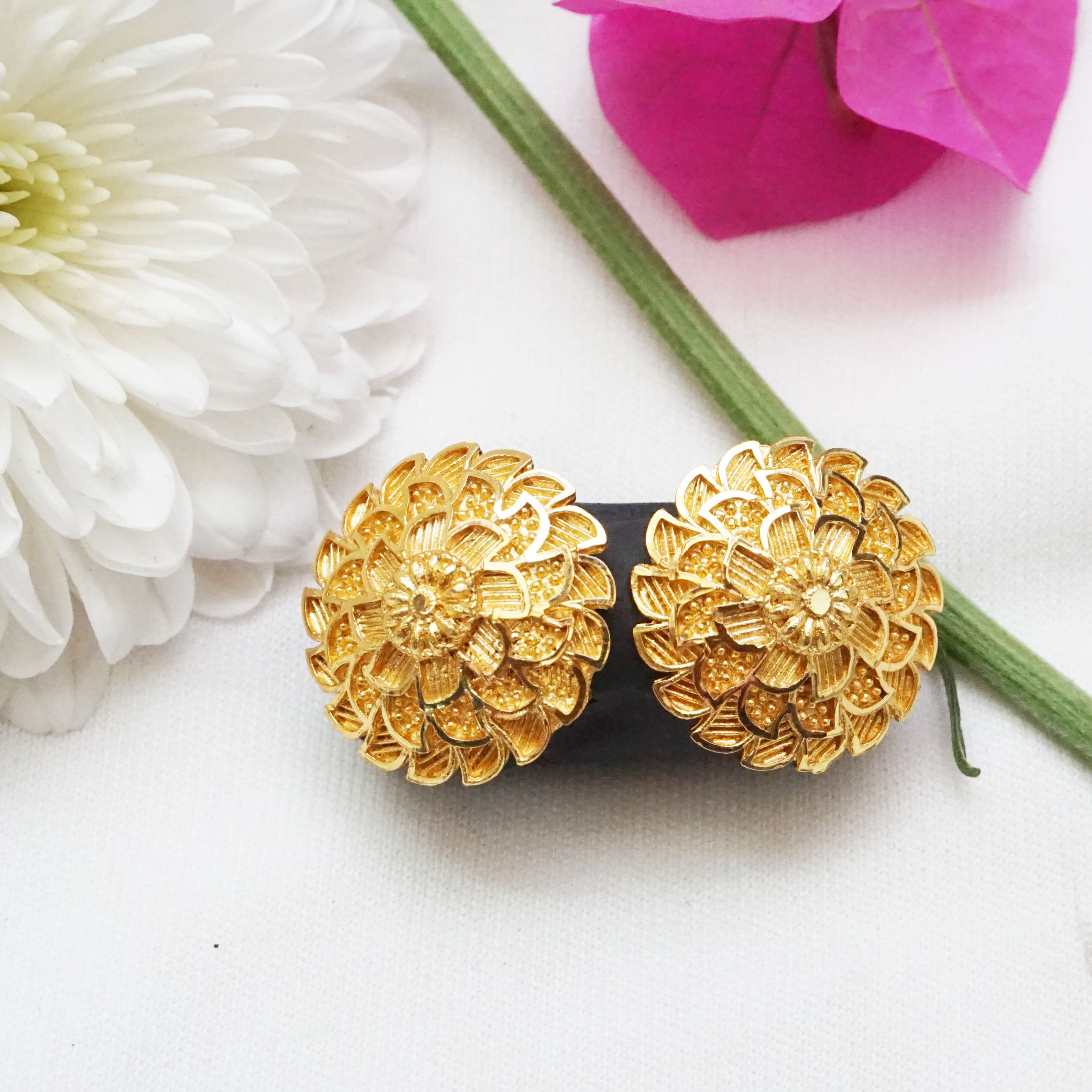 The Twin Flower Earrings | BlueStone.com