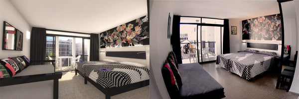 Ibiza Rocks Hotel bedrooms