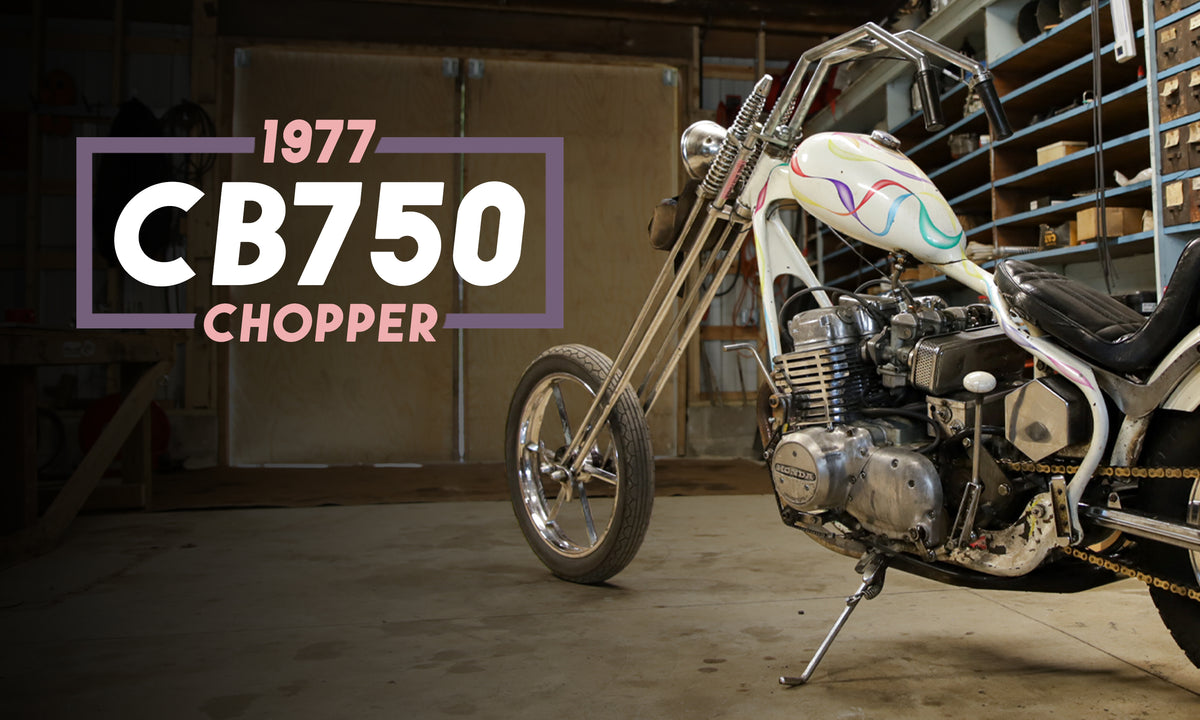 1977 Honda CB750 Chopper – Old Bike Barn