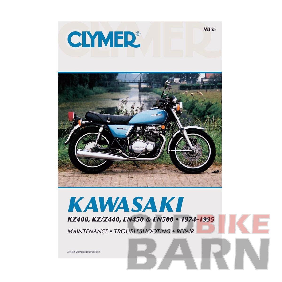 Kawasaki 74-95 KZ400/440 Repair Manual – Old Bike Barn