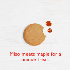 Organic Miso Maple Oat Biscuits