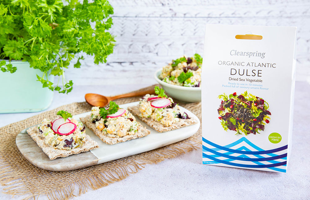 Atlantic Dulse Mock Tuna Chickpea Salad