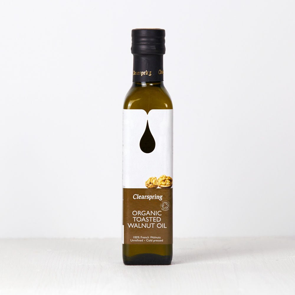 Walnut Oil USDA Organic Unrefined Cold Pressed Extra Virgin 