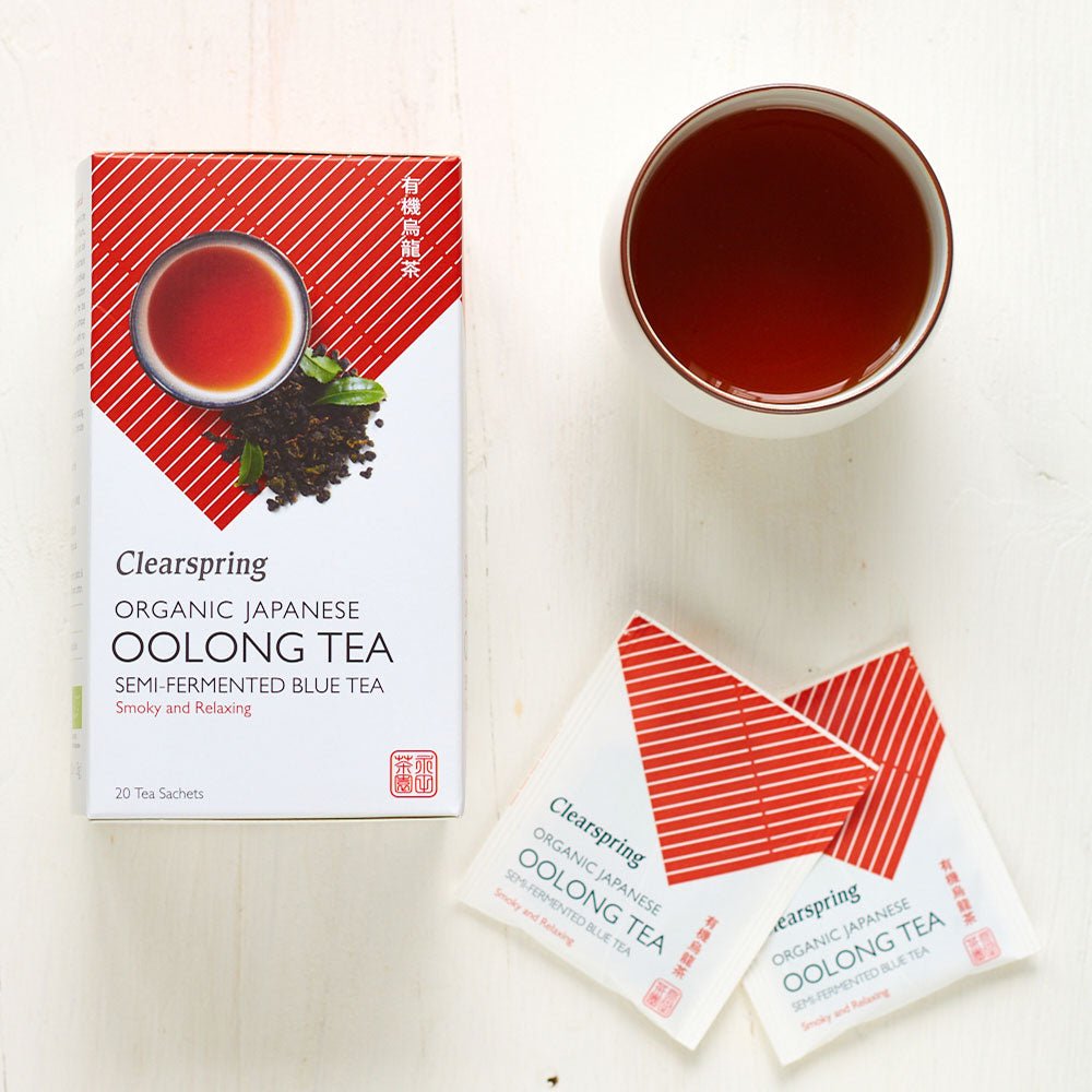 Clearspring Organic Japanese Oolong Tea with Teabag